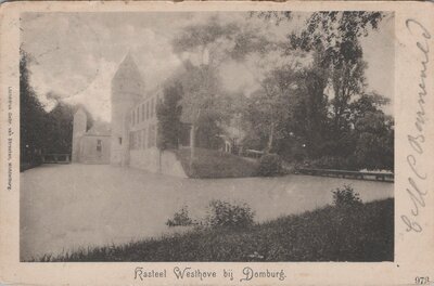 DOMBURG - Kasteel Westhove bij Domburg