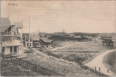 DOMBURG - Gezicht op Domburg