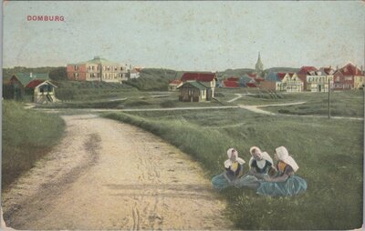 DOMBURG - Gezicht op Domburg