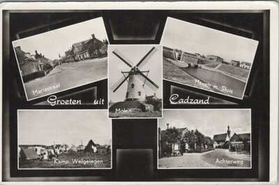 CADZAND - Meerluik Groeten uit Cadzand