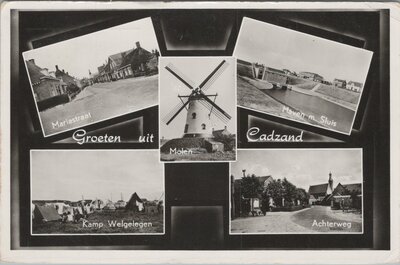 CADZAND - Meerluik Groeten uit Cadzand