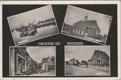 BRUINISSE - Meerluik Groeten uit Bruinisse