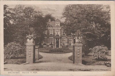 BRUINISSE - Huize 't Hof