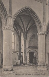 BROUWERSHAVEN - Interieur van de Kerk te Brouwershaven