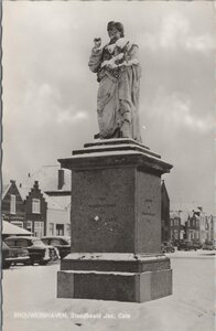 BROUWERSHAVEN - Standbeeld Jacob Cats