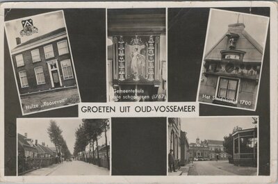 OUD-VOSSEMEER - Meerluik Groeten uit Oud-Vossemeer