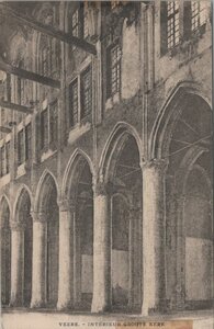 VEERE - Iterieur Groote Kerk