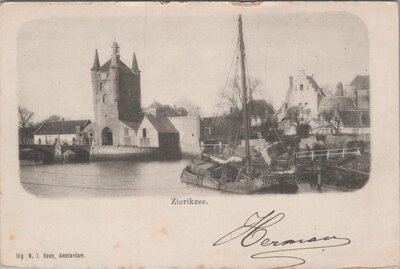 ZIERIKZEE - Gezicht op Zierikzee