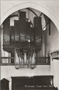 KRUININGEN - Orgel Herv. Kerk