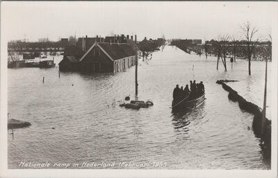 RILLAND - Nationale ramp in Nederland 1 Februari 1953