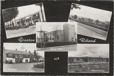 RILLAND - Meerluik Groeten uit Rilland