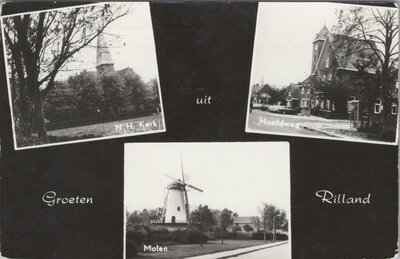 RILLAND - Meerluik Groeten uit Rilland