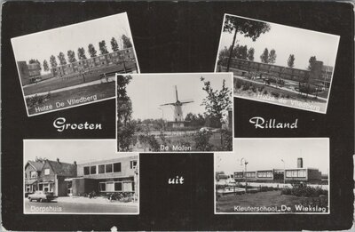 RILLAND - Meerluik Groeten uit Rilland
