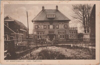 ST. MAARTENSDIJK - Herv. Pastorie