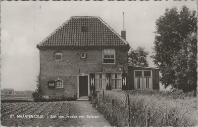 ST. MAARTENSDIJK - t Slot van Jacoba van Beieren