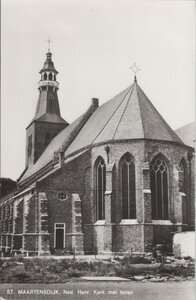 ST. MAARTENSDIJK - Ned. Herv. Kerk met toren