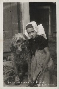 WALCHEREN - Kleederdracht (Zeeland). Mijn beste vriend