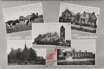 NIJEMIRDUM - Meerluik Groeten uit Nijemirdum