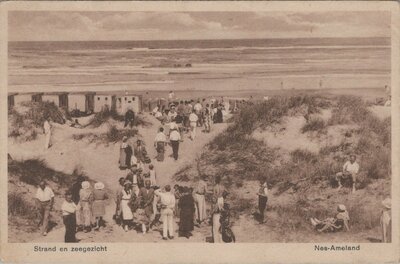 NES-AMELAND - Strand en zeegezicht