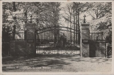 RHENEN - Militaire Begraafplaats Grebbe