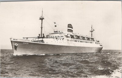 HOLLAND - Holland Amerika Lijn. s.s. Rijndam