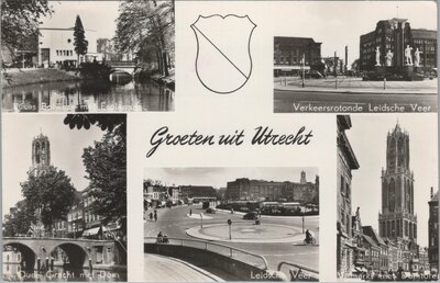 UTRECHT - Meerluik Groeten uit Utrecht