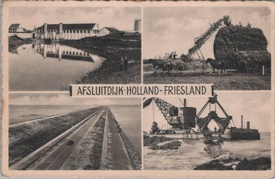 AFSLUITDIJK - Meerluik Afsluitdijk Holland - Friesland