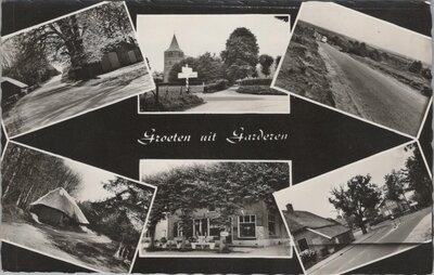 GARDEREN - Meerluik Groeten uit Garderen