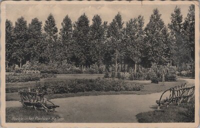 KOLLUM - Hoekje in het Plantsoen