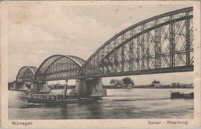 NIJMEGEN - Spoor - Waalbrug
