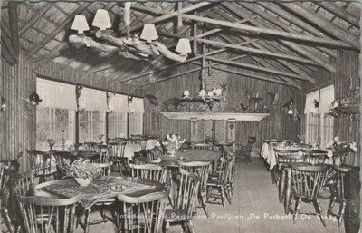 DE STEEG - Interieur Restaurant Paviljoen De Posbank