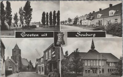 SOUBURG - Meerluik Groeten uit Souburg