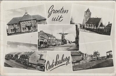 OOST-SOUBURG - Meerluik Groeten uit Oost-Souburg
