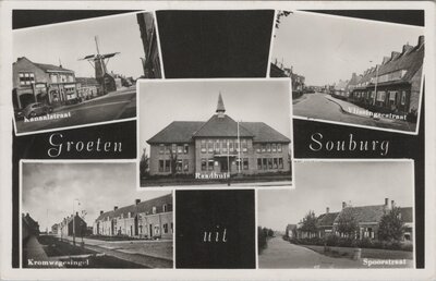 SOUBURG - Meerluik Groeten uit Souburg