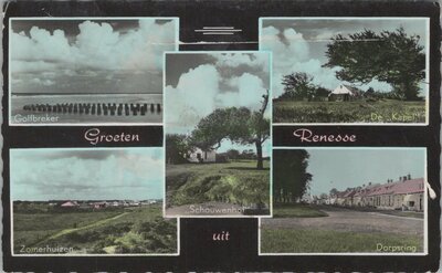 RENESSE - Meerluik Groeten uit Renesse