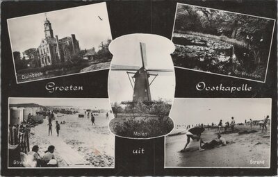 OOSTKAPELLE - Meerluik Groeten uit Oostkapelle