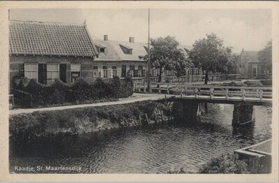 ST. MAARTENSDIJK - Kaadje