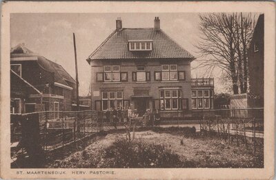 ST. MAARTENSDIJK - Herv. Pastorie