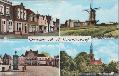 ST. MAARTENSDIJK - Meerluik Groeten uit St. Maartensdijk