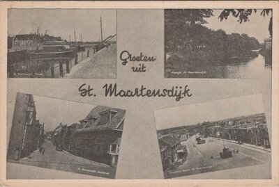 ST. MAARTENSDIJK - Meerluik Groeten uit St. Maartensdijk
