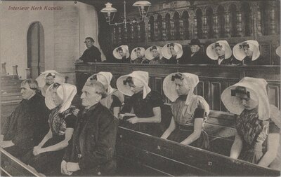 ZEELAND - Interieur Kerk