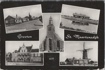 ST. MAARTENSDIJK - Meerluik Groeten uit St. Maartensdijk