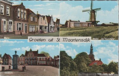 ST. MAARTENSDIJK - Meerluik Groeten uit St. Maartensdijk