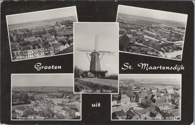 ST. MAARTENSDIJK - Meerluik Groeten uit St. Maartensdijk