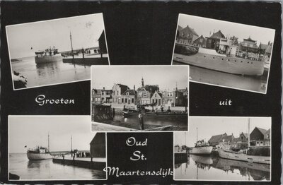 ST. MAARTENSDIJK - Meerluik Groeten uit St. Maartensdijk