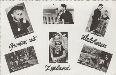 WALCHEREN - Meerluik Groeten uit Walcheren Zeeland