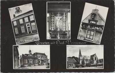 OUD-VOSSEMEER - Meerluik Groeten uit Oud-Vossemeer
