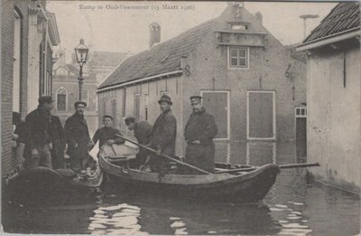 OUD-VOSSEMEER - Ramp te Oud-Vossemeer (13 Maart 1906)