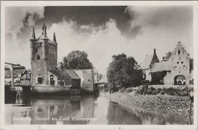 ZIERIKZEE - Noord en Zuidhavenpoort