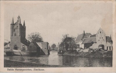 ZIERIKZEE - Beide Havenpoorten
